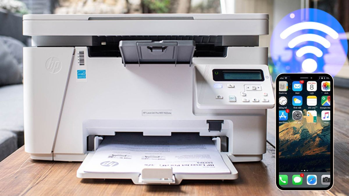 cách kết nối máy in với điện thoại