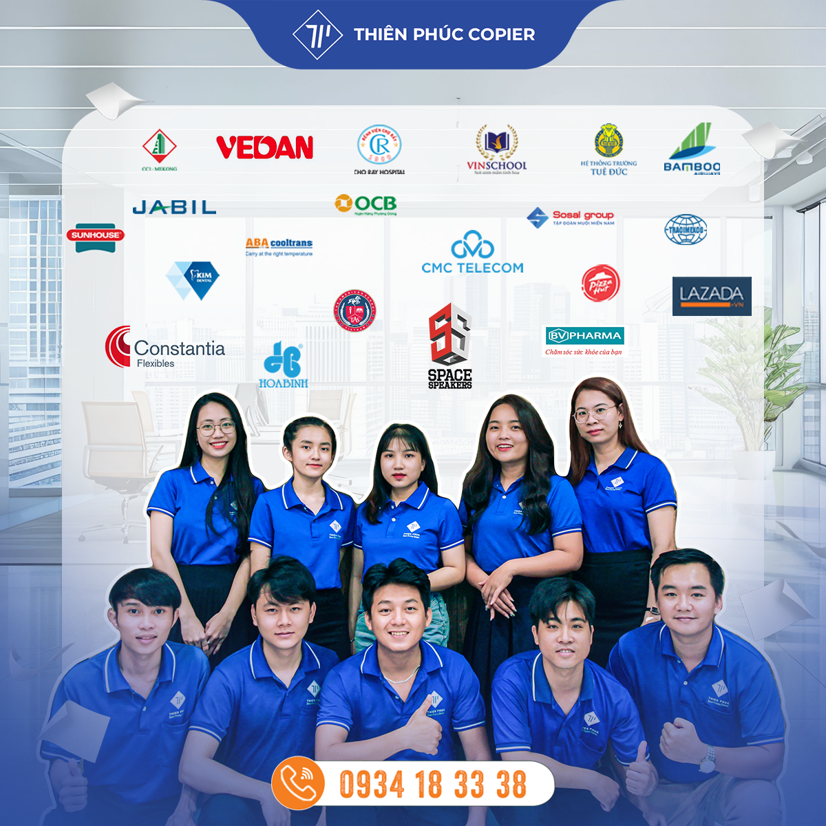 cho thuê máy in tại Long Thành