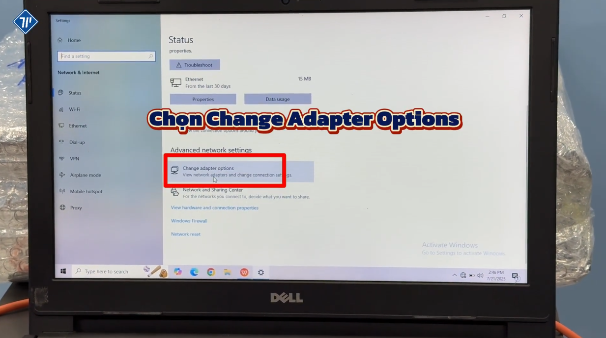 kết nối máy photocopy ricoh với máy tính laptop