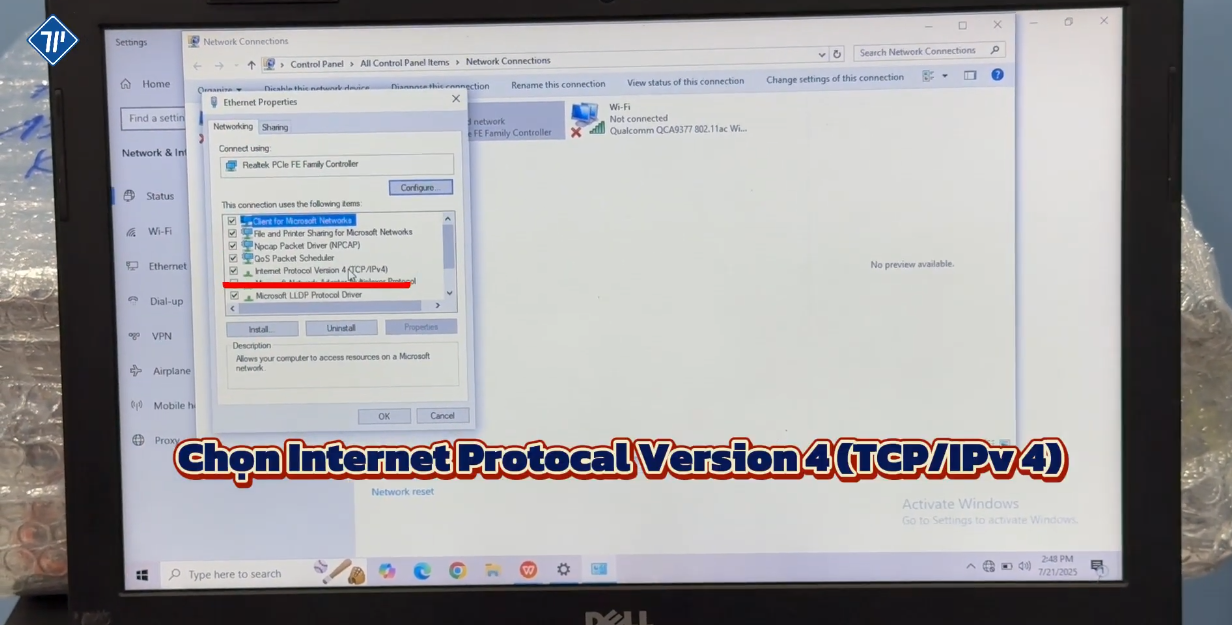 kết nối trực tiếp máy photo với máy tính laptop