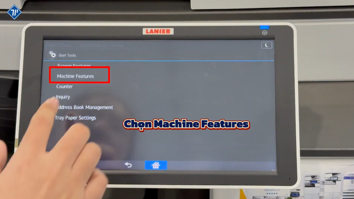 cách kết nối trực tiếp máy photocopy ricoh với máy tính laptop