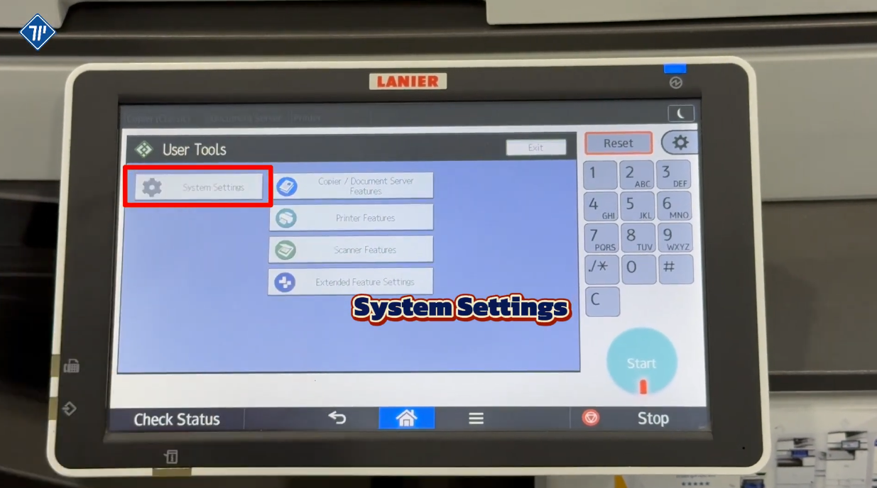 hướng dẫn kết nối trực tiếp máy photocopy ricoh với máy tính laptop