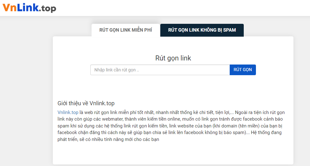 rút gọn link dễ