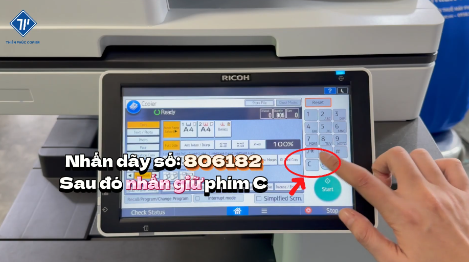 hướng dẫn cách kiểm tra lô ép lô sấy máy photo