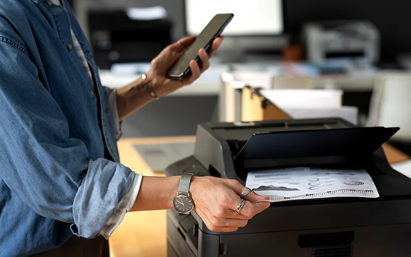 máy in báo lỗi ready to print