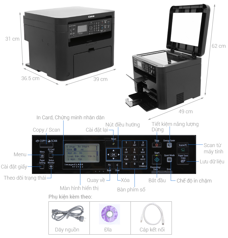 máy in dành cho sinh viên​